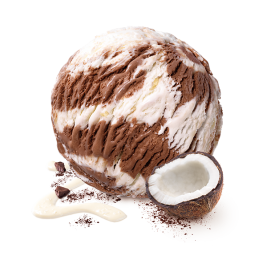 Мороженое МOEVSWITZ Кокосово-Шоколадное 2400мл*2 шт (1311гр)   КОД 31020080