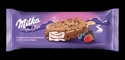 Мороженое Милка Эскимо с Лесными ягодами 64 гр*27 шт код 21021826
