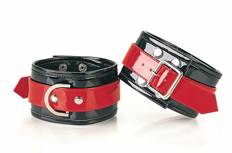 Ankle Cuff Red/Black   ...