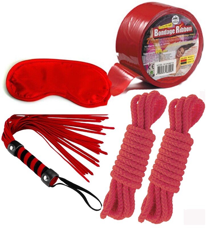 Japanese Silk Bondage Rope and Blindfold