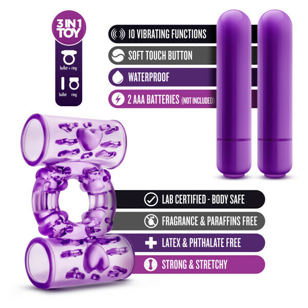 Dual Vibrating Cock Ring