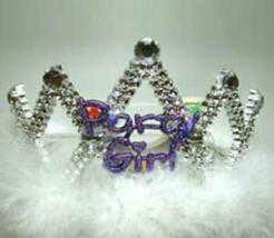 Flashing Light Party Girl Tiara    ***