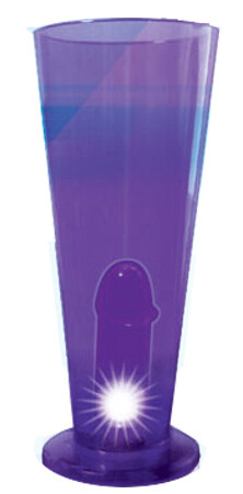 Light Up Peter Party Beer Glass ***