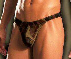 Lingerie Camouflage Jock Sock