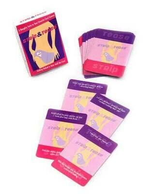 Strip & Tease Card Game