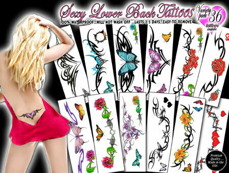 Tattoos Sexy Lower Back Tattoos
