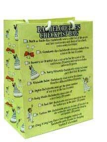 Gift Bag Bachlorettes Checklist Bag ...