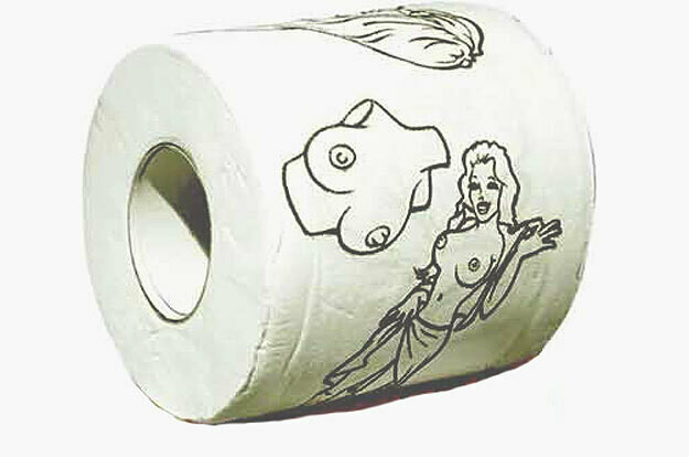 Tantalizing Toilet Paper for Him