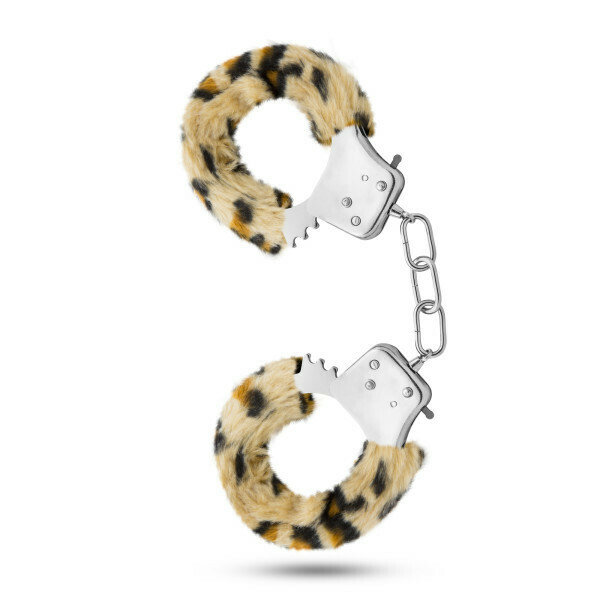 Furry Handcuffs Leopard