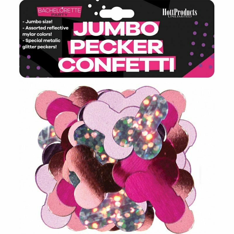 Jumbo Mylar  Pecker Party Confetti   .......