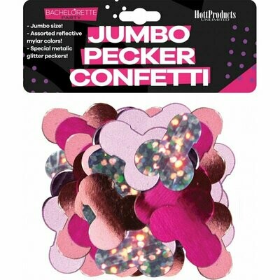 Jumbo Mylar Pecker Party Confetti .......