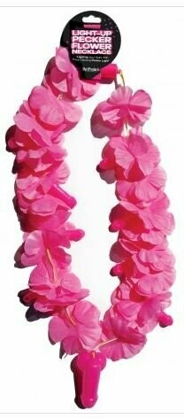 Pink Pecker Party Whistle  Necklace