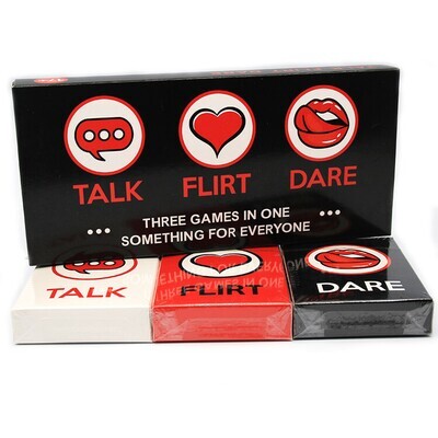 Talk, Flirt, Dare Card Game