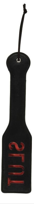 Slut Leather Paddle