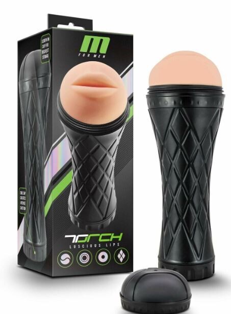 Luscious Lips Masturbating Sleeve