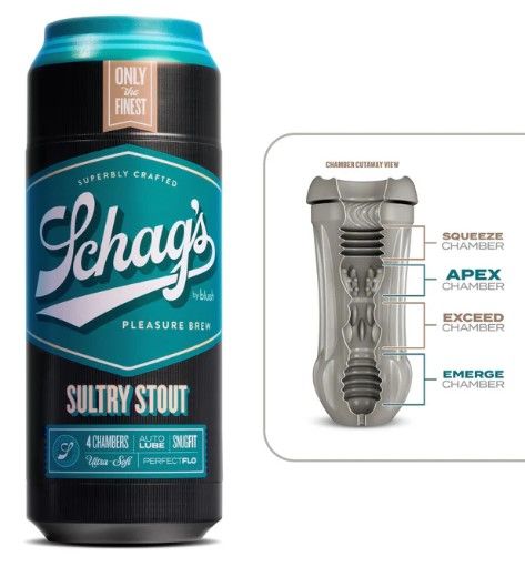 Schag's Sultry Stout Pleasure Brew Mastubator Sleeve