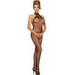 Lingerie Fishnet Halter Body Stocking Lingerie Fishnet Halter Body Stocking