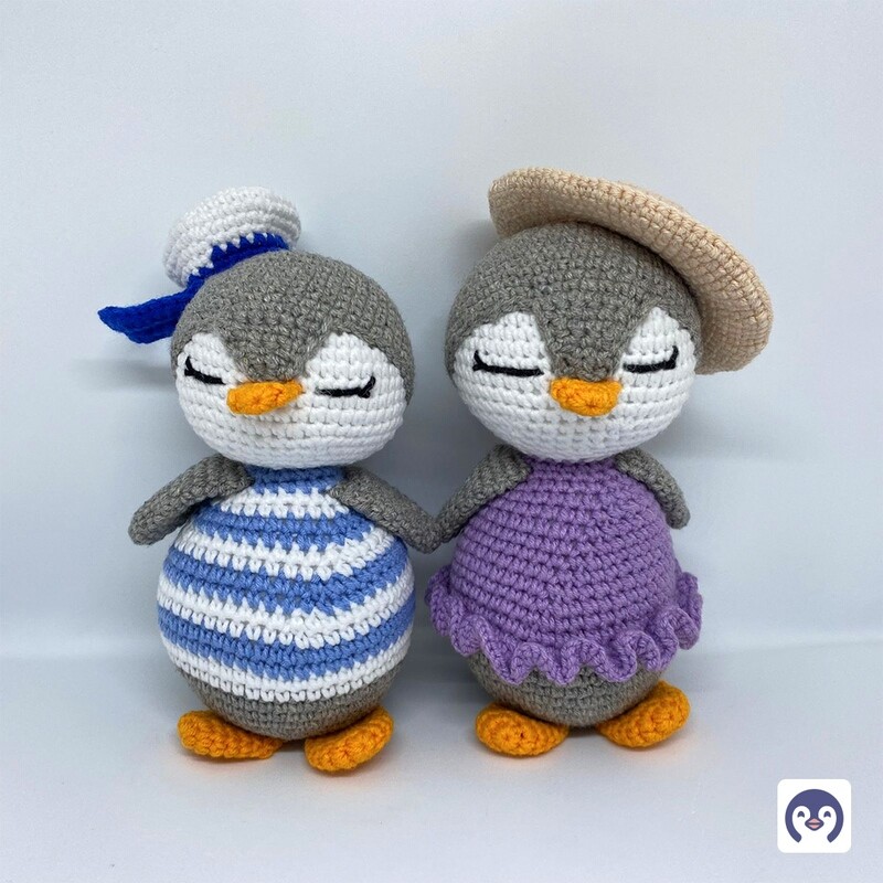 Summer Penguin Crochet Toy (Each)