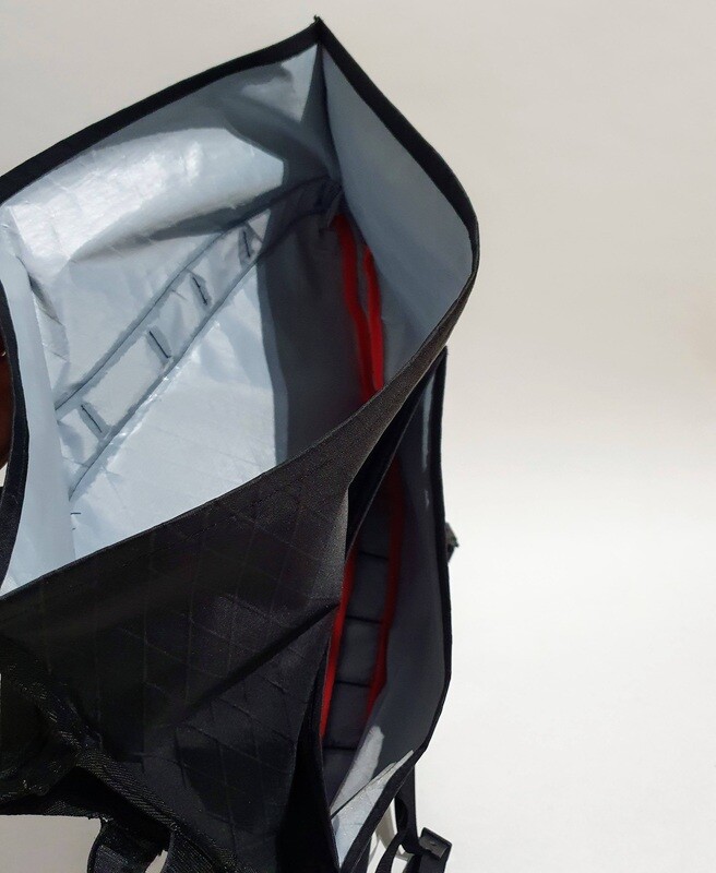 Framebag: Double-Deck &amp; Zipper (black)