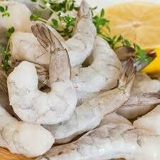 Frozen Raw Tiger Prawns Deshelled