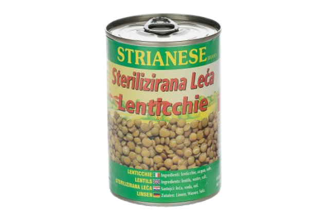 Green Lentils 400g Tin