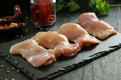 Fresh Chicken Thighs Boneless &amp; Skinless 10 pieces