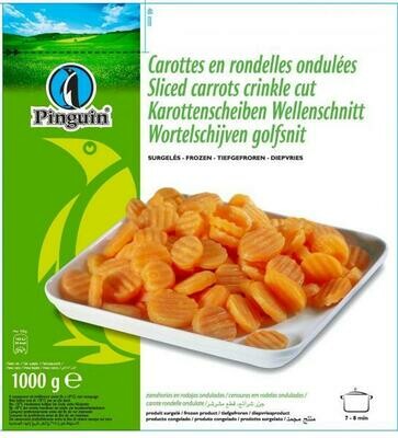 Sliced Carrots 1kg