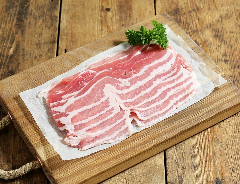 Sliced Unsmoked Streaky Bacon 2.27kg