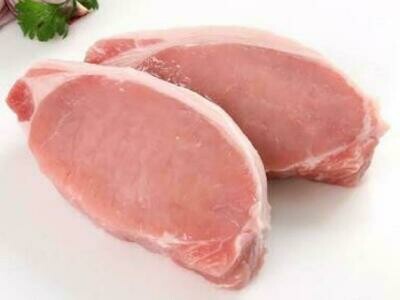 Pork Loin Steaks Boneless &amp; Rindless 2x200g