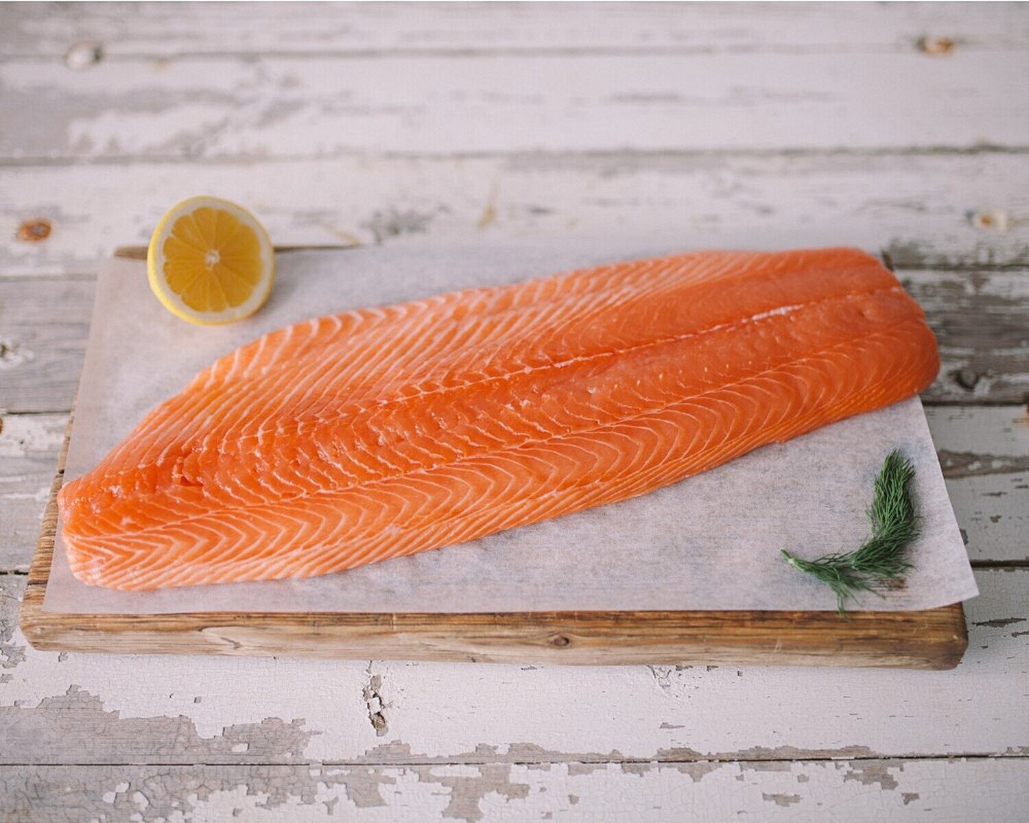 Whole Side of Fresh Salmon Fillet
