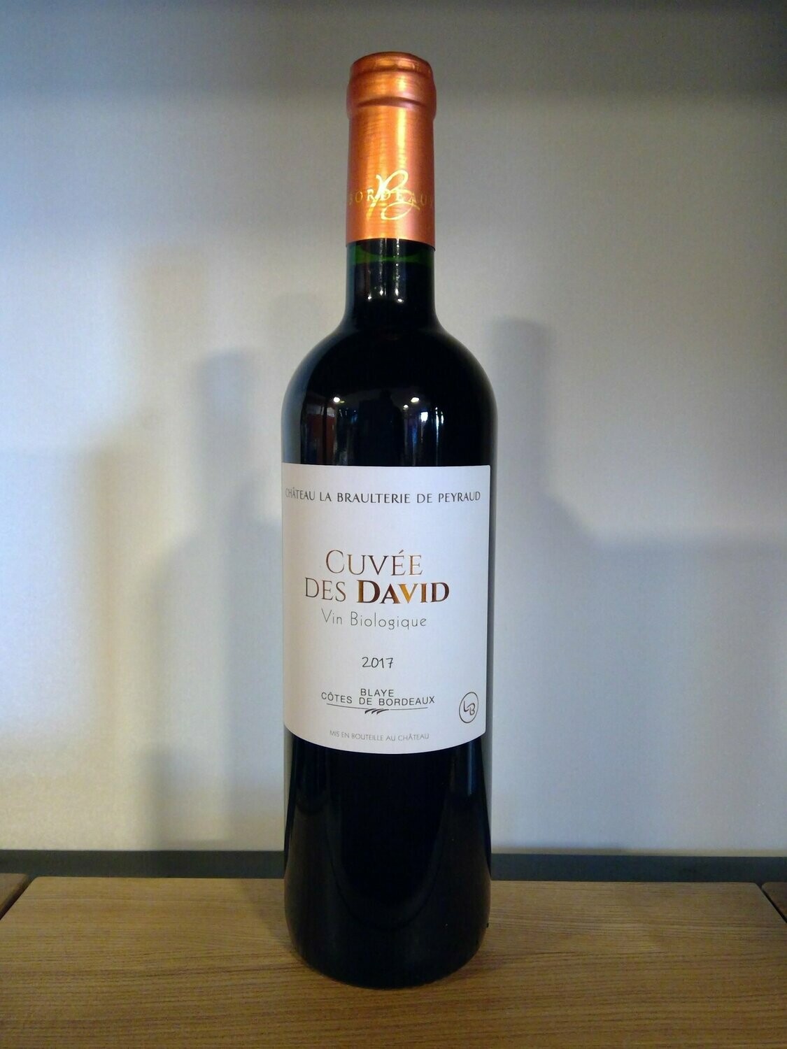 CÔTES DE BLAYES | CHÂTEAU LA BRAULTERIE  "Cuvée des David"