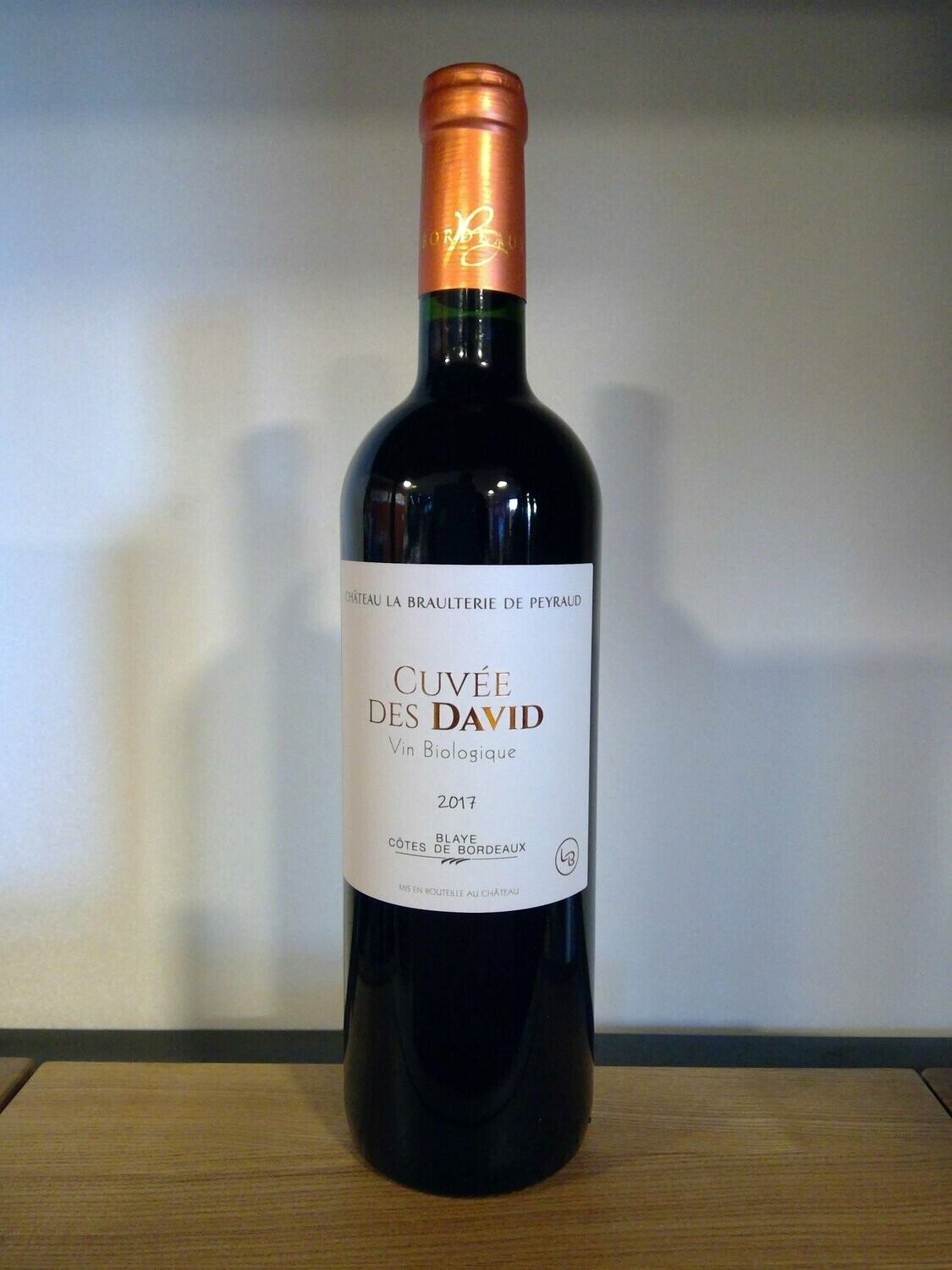 CÔTES DE BLAYES | CHÂTEAU LA BRAULTERIE "Cuvée des David"