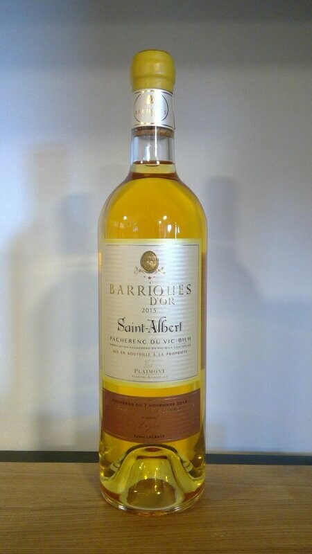 PACHERENC DU VIC BILH | BARRIQUES D'OR SAINT-ALBERT