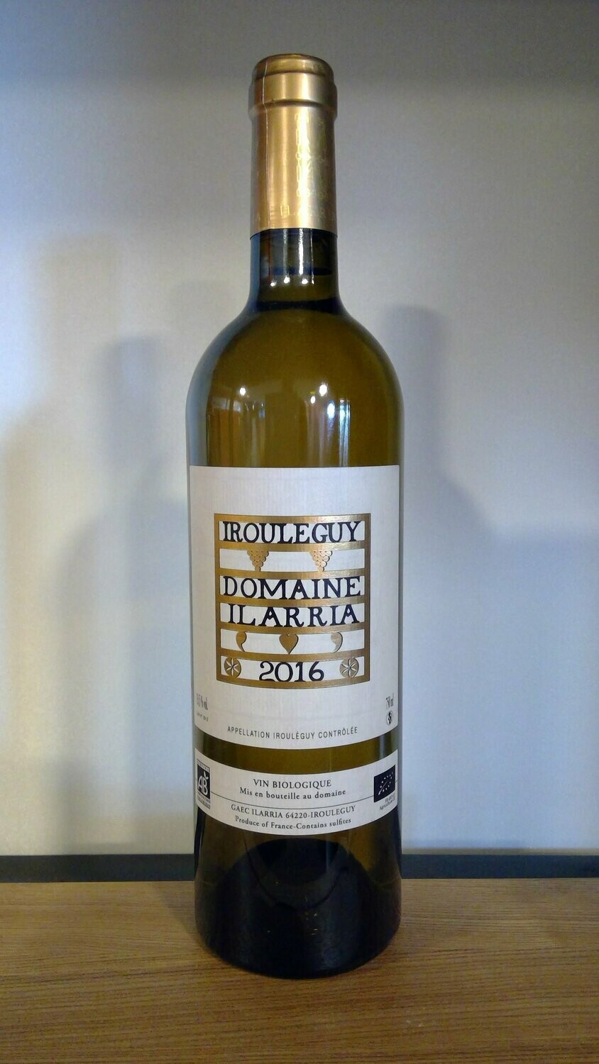 IROULÉGUY | DOMAINE ILARRIA blanc