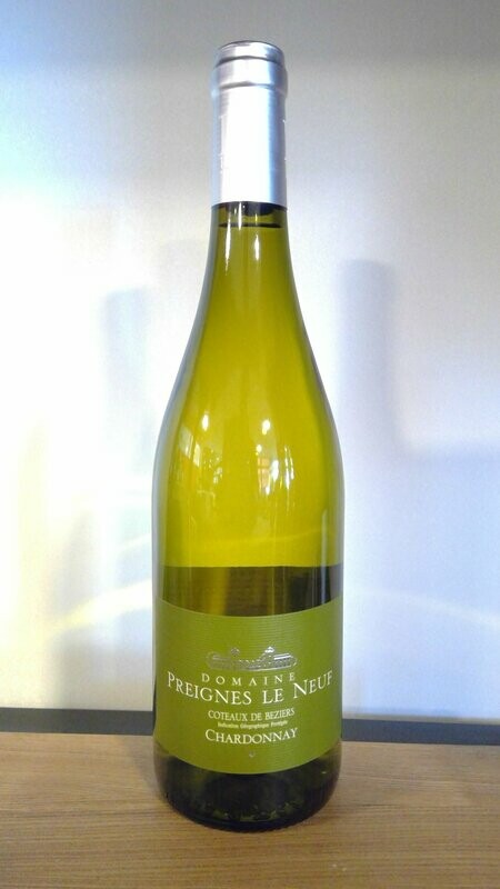 COTEAUX DE BÉZIERS  | DOMAINE PREIGNES LE NEUF Chardonnay