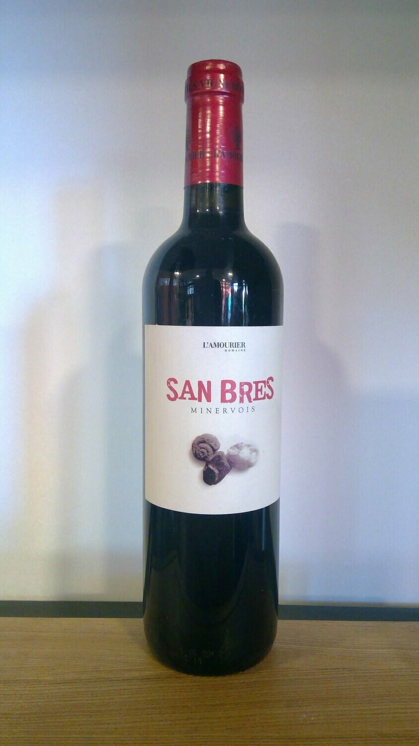 MINERVOIS | DOMAINE LUC LAPEYRE     SAN BRES 75 CL
