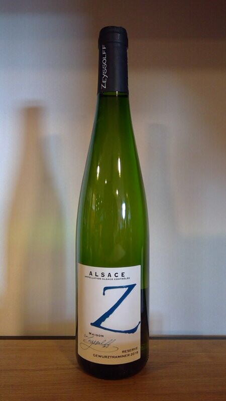 GEWURZTRAMINER | ZEYSSOLFF GEWURZTRAMINER "Réserve 2018"
