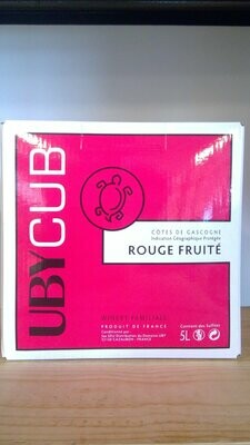 GASCOGNE| FONTAINE À VIN UBY CUB Rouge fruité 5 LITRES