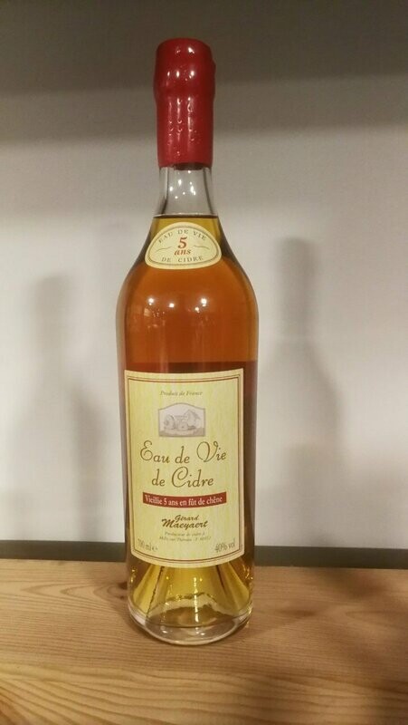 EAUX-DE-VIE | EAU DE VIE DE CIDRE 5 ans Maeyaert 40 %
