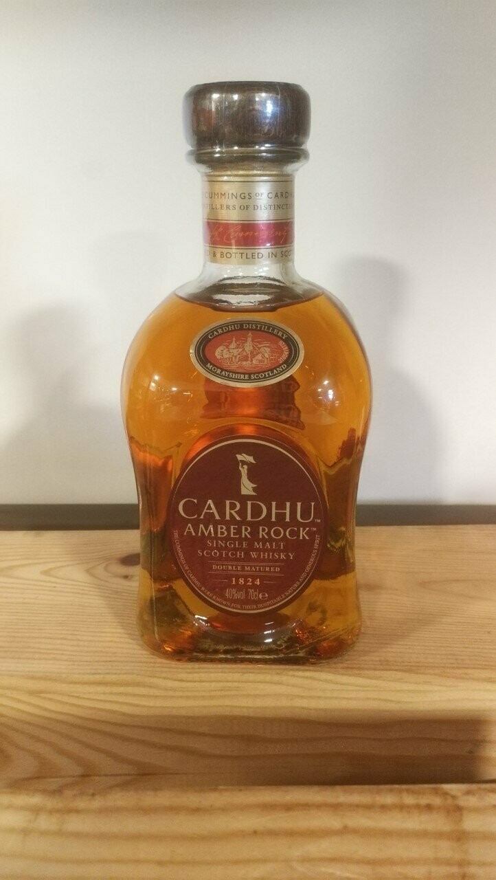 Cardhu AMBER ROCK Double Matured Single Malt Scotch Whisky 40% Vol