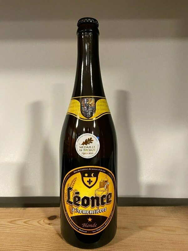 BIÈRE |  LEONCE D'ARMENTIÈRES BLONDE