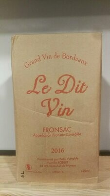 FRONSAC | FONTAINE À VIN - FRONSAC LE DIT VIN - 5 LITRES