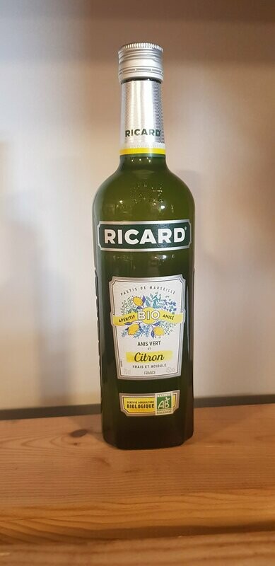 APÉRITIF | RICARD PASTIS DE MARSEILLE  Anis vert & Citron