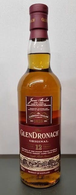 WHISKY  | GLENDRONACH  12 ANS  ECOSSE  43° 70 cl