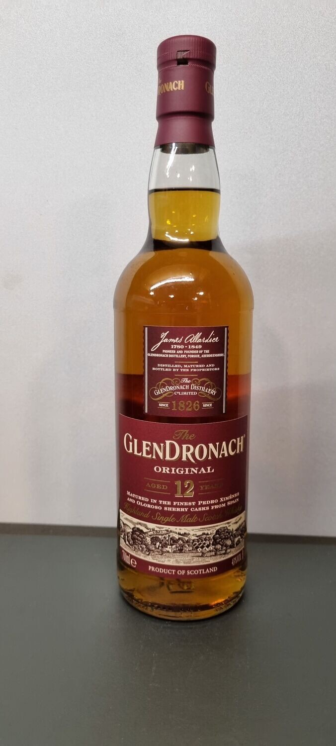 WHISKY  | GLENDRONACH original 12 ans