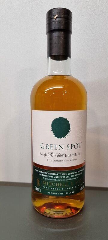 WHISKY  |GREEEN SPOT SINGLE POT STILL 40°  70 cl