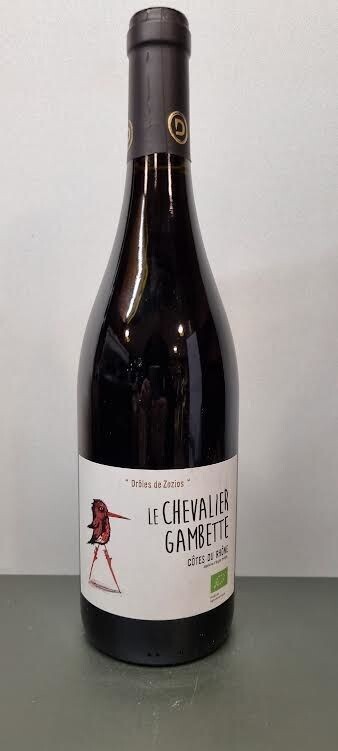 CÔTES DU RHÔNE | CHEVALIER GAMBETTE ROUGE  75 CL