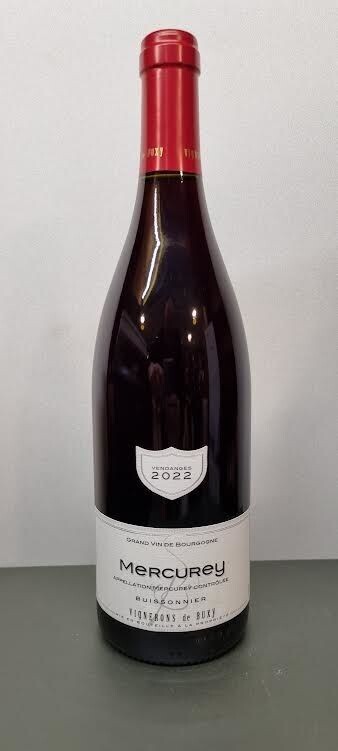 BOURGOGNE MERCUREY| VIGNERONS DE BUXY   LES BUISSONNIER 75 CL