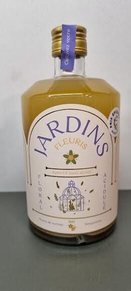 APÉRITIF | Sans  alcool JARDINS FLEURIS SUREAU BERGAMOTTE 70 CL