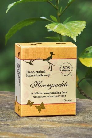 SOS Organics Honey Suckle Luxury Bath Soaps